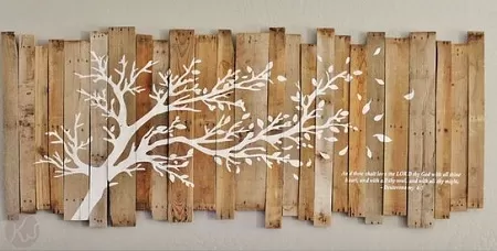 Tree Art pallets